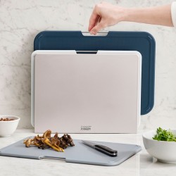 Conjunto de 3 Tábuas de Corte L – Cinza – Nest – Joseph Joseph