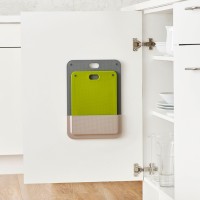 Conjunto de 2 Tábuas – Cinza e Verde – Elevate DoorStore – Joseph Joseph