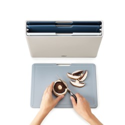 Conj. 4 Tábuas de Corte – Sky Azul – Folio – Joseph Joseph