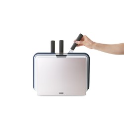 Conj. de Facas e Tábuas de Cortar – Cinza – Nest Boards Plus – Joseph Joseph