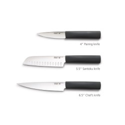 Conj. de Facas e Tábuas de Cortar – Cinza – Nest Boards Plus – Joseph Joseph