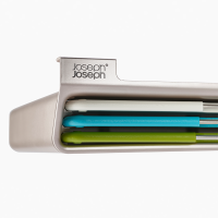 Tábuas de Cortar 3x com Suporte Prateleira – Multicolorido – Folio Slim – Joseph Joseph