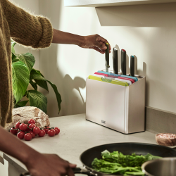 Conjunto de 4 Tábuas e 4 Facas – Multicolorido – Folio Icon Plus – Joseph Joseph