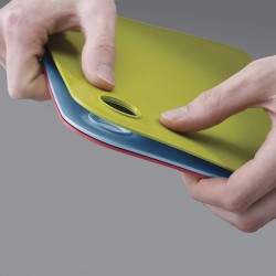 Conjunto de 3 Tábuas de Cortar Pequenas – Vermelho