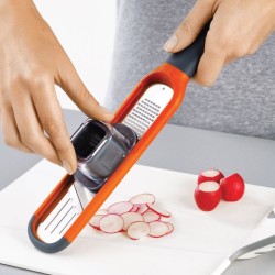 Mini Ralador e Mandolina (2 em 1) – Handi-Grate – Joseph Joseph