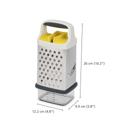 Ralador de 4 Faces – Amarelo – Multi-Grip – Joseph Joseph
