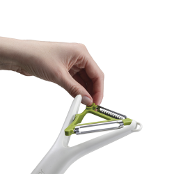 Descascador 2 em 1 – Pedra e Verde – Switch – Joseph Joseph