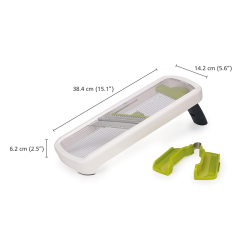 Mandolina Plus – Branco – Multi-Grip – Joseph Joseph