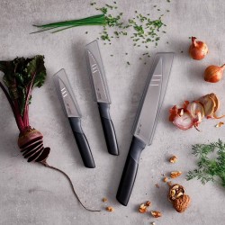 Conjunto de 3 Facas – Inox – Elevate – Joseph Joseph