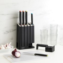 Conj. de 5 Facas com Afiador em Cerâmica – Multicolorido – Joseph Joseph