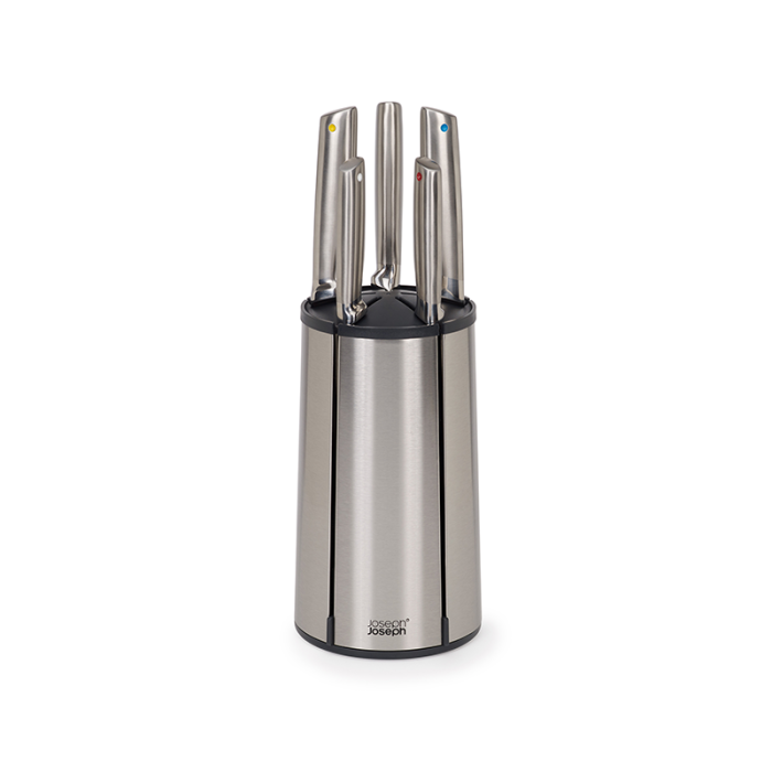 Carrossel de 5 Facas – Inox – Elevate – Joseph Joseph