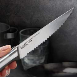 Conjunto de 5 Facas e Bloco – Steel Bamboo – Elevate – Joseph Joseph