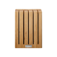 Conjunto de 5 Facas e Bloco Vertical – Steel Bamboo – Elevate – Joseph Joseph
