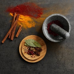 Almofariz em Granito e Tampa em Bambu – Dash – Joseph Joseph