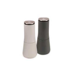 Conjunto de Moinho de Sal e Pimenta – Preto e Branco – Milltop – Joseph Joseph