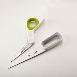 Tesoura de Cozinha Multiusos – Branco e Verde – Powergrip – Joseph Joseph