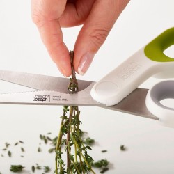 Tesoura de Cozinha Multiusos – Branco e Verde – Powergrip – Joseph Joseph