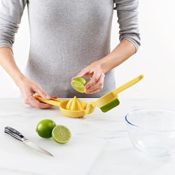 Espremedor de Citrinos Dupla Ação – Amarelo – Juicemax – Joseph Joseph