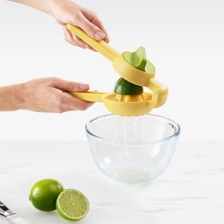 Espremedor de Citrinos Dupla Ação – Amarelo – Juicemax – Joseph Joseph