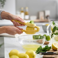 Espremedor de Citrinos Dupla Ação – Amarelo – Juicemax – Joseph Joseph