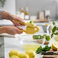 Espremedor de Citrinos Dupla Ação – Amarelo – Juicemax – Joseph Joseph