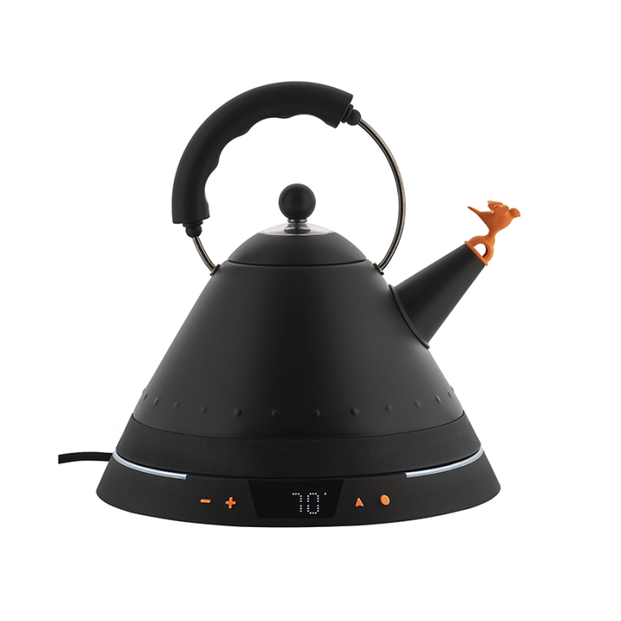 Chaleira Elétrica com Controlo de Temperatura – Preto – MG32 – Alessi