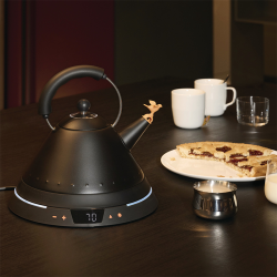 Chaleira Elétrica com Controlo de Temperatura – Preto – MG32 – Alessi
