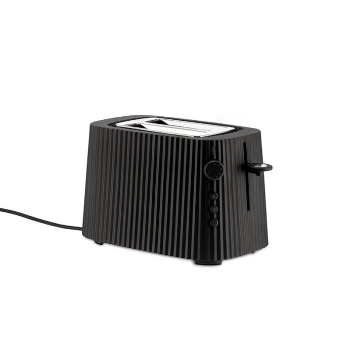 Torradeira – Preto – Plissé – Alessi