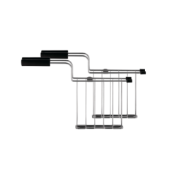 Conjunto de 2 Pinças para Torradeira – Preto – Toru – Alessi