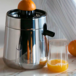 Espremedor de Citrinos Elétrico – Inox – Toru – Alessi