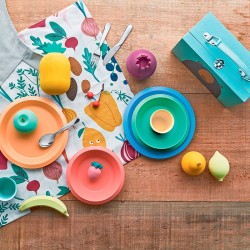 Conjunto de Refeição Criança S1 – Laranja – Giro Kids – Alessi