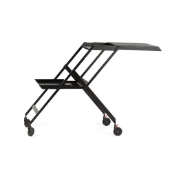 Carrinho de Serviço Dobrável – Preto – Plico – Alessi