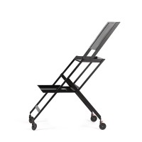 Carrinho de Serviço Dobrável – Preto – Plico – Alessi