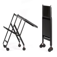 Carrinho de Serviço Dobrável – Preto – Plico – Alessi