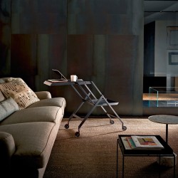 Carrinho de Serviço Dobrável – Preto – Plico – Alessi