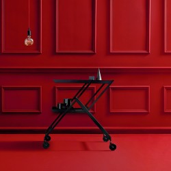 Carrinho de Serviço Dobrável – Preto – Plico – Alessi