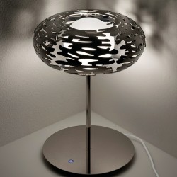 Candeeiro de Mesa – Prateado – BarkLamp – Alessi