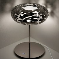 Candeeiro de Mesa – Prateado – BarkLamp – Alessi