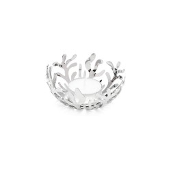 Porta-velas – Prateado – Mediterraneo – Alessi