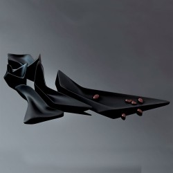 Centro de Mesa – Preto – Niche – Officina Alessi