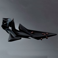 Centro de Mesa – Preto – Niche – Officina Alessi