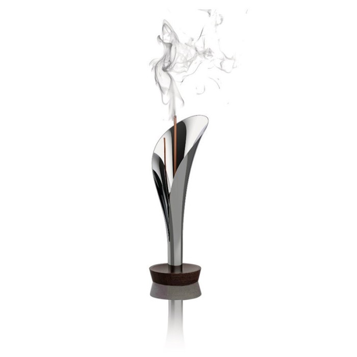 Queimador de Incenso – Prateado – Lírio – Alessi