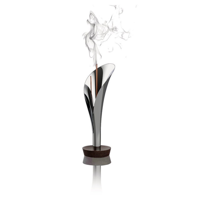 Queimador de Incenso – Prateado – Lírio – Alessi
