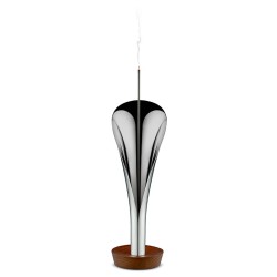 Queimador de Incenso – Prateado – Lírio – Alessi