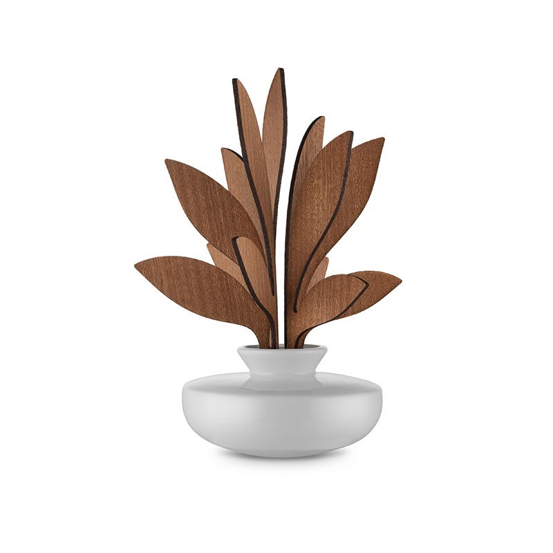 Difusor em Folhas Ahhh – Branco – The Five Seasons – Alessi