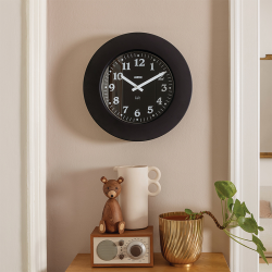 Relógio de Parede – Preto – Momento – Alessi