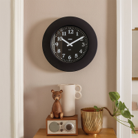 Relógio de Parede – Preto – Momento – Alessi