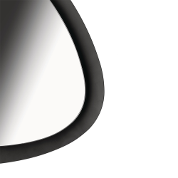 Espelho – Preto – Colombina – Alessi