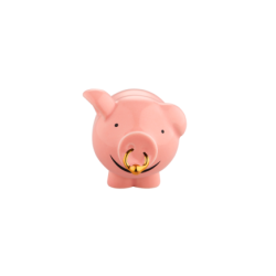 Figura para Presépio PorcaFortuna – Happy Eternity Baby – A Di Alessi