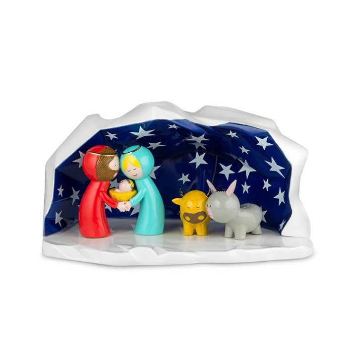 Presépio em Porcelana – Happy Eternity Baby – A Di Alessi